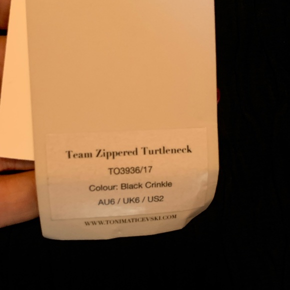 NWT Maticevski Team Zippered Turtleneck - Picture 6 of 6